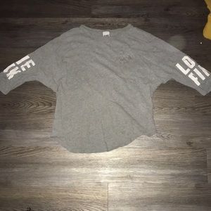 Gray PINK Shirt